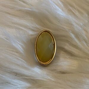 NWOT Elegant Gold and Yellow Women's Ring